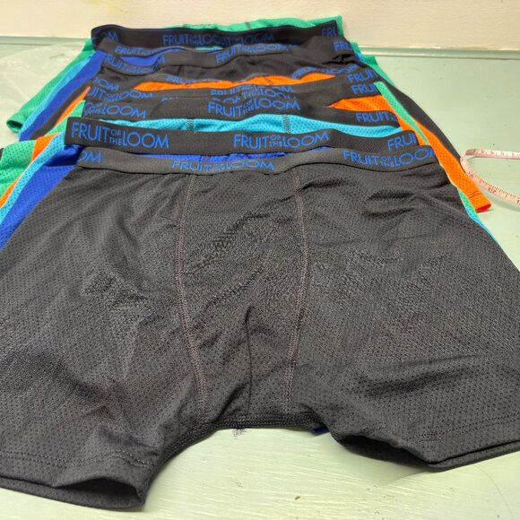 10 pk Boys Size XL Fruit of the Loom Boxer Briefs - Picture 2 of 3